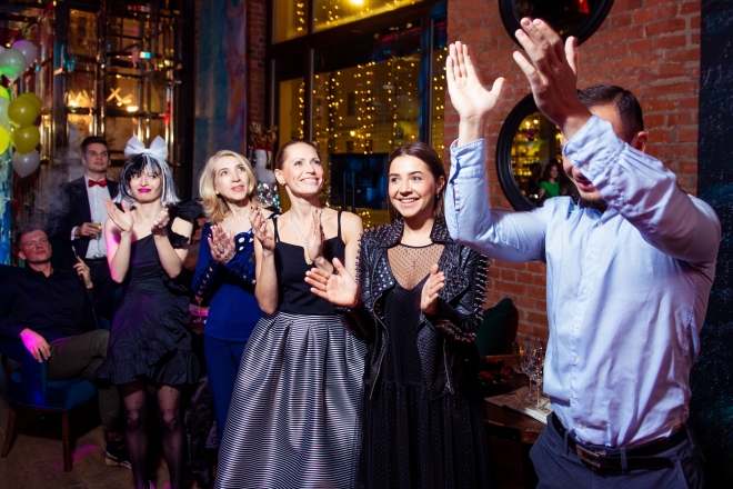 Пономаренко Иван - Репортажи - Новогодний корпоративкомпании Come on Gym