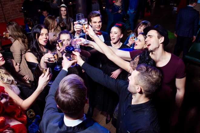 Пономаренко Иван - Репортажи - Новогодний корпоративкомпании Come on Gym